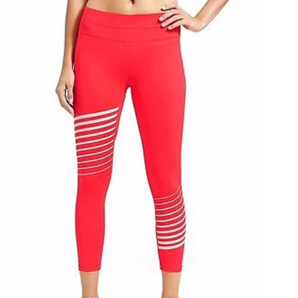 Athleta Flash Reflective Detail Sonar 7/8 Leggings